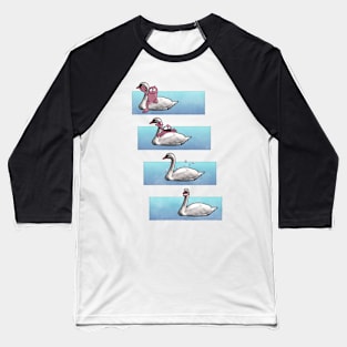 Swanrider Comic Strip Baseball T-Shirt